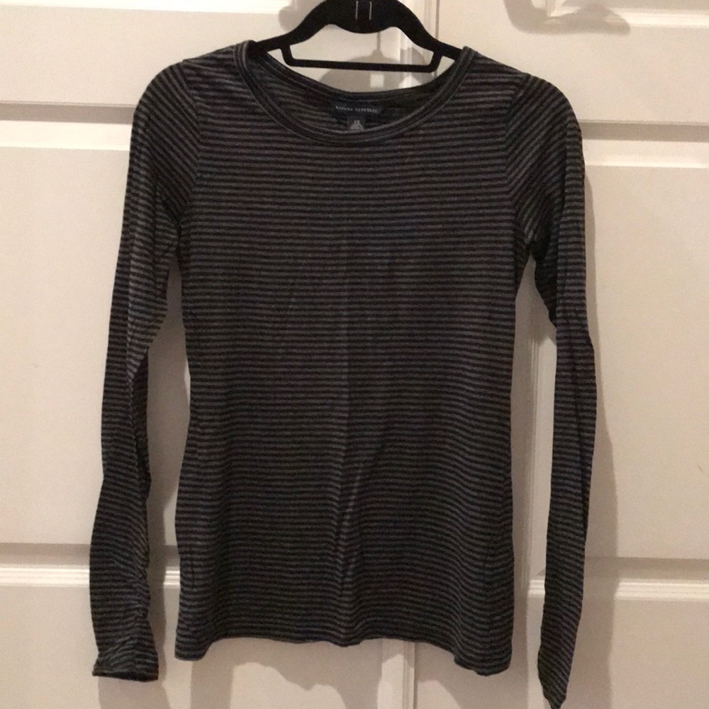 XS Banana Republic striped long sleeve tee